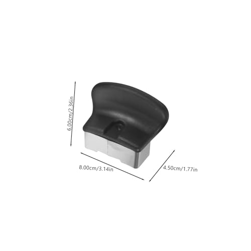 Alipis 2pcs Cubiertas de mango para ollas y sartenes, mango lateral para olla a presión, repuesto para partes de olla a presión miniatura 2