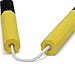 Nunchucku Safe Foam Rubber Childrens Adults - Deluxe Dense Foam Nunchucks with Cord - Black/Yellow - 12