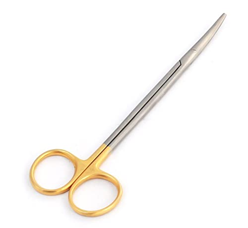 OdontoMed2011 T/C METZENBAUM SCISSORS 8" CURVED WITH TUNGSTEN CARBIDE INSERTS TC