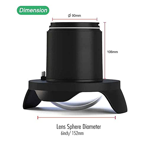 Seafrogs [40m/130ft] Underwater Camera Housing Diving Case w/ Flat Port & Sea Frogs WA005A 6\" Long Dome Port Kit, for Sony A7iii A7riii A7r3 A7m3 + 28-70mm F3.5-5.6, 24-70mm F2.8 GM Lens - Thumbnail 4