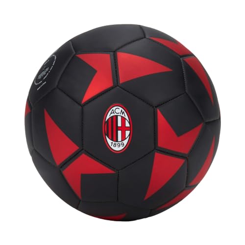AC Milan - Balón de fútbol Oficial para niños y Adultos, Talla 5 - imagen 3