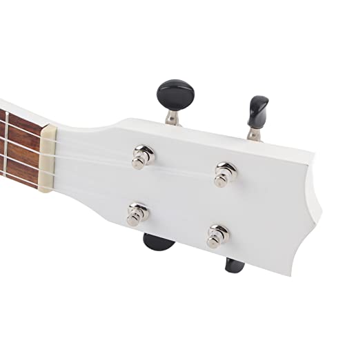 Ukulélé en bois, taille standard, son mélodieux, opération facile, ukulélé portable souple avec accordeur pour la… - Les Beatles, Paul McCartney, John Lennon, RIngo Starr, George Harrison Ukulélé en bois, taille standard, son mélodieux, opération facile, ukulélé portable souple avec accordeur pour la… – Image 3