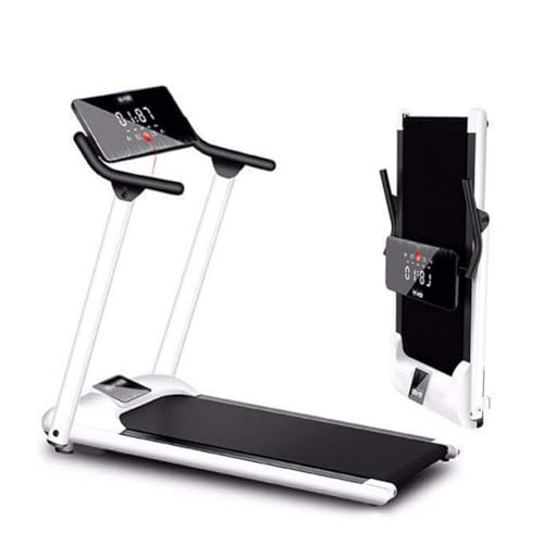Image of Foldable Treadmill for Home Under Desk Smart Walking Running Machine with LED Display Compact for Home /Office Gym Cardio Fitness