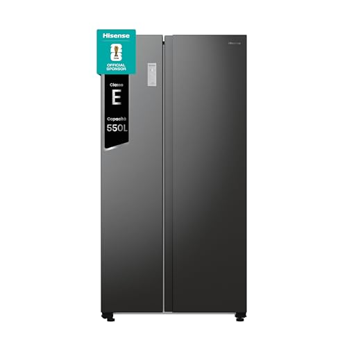 Hisense RS711N4AFE Frigorifero Side by Side, Grande capactià 550 litri,