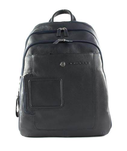 Piquadro Vibe Zaino in pelle porta PC 15" a tre