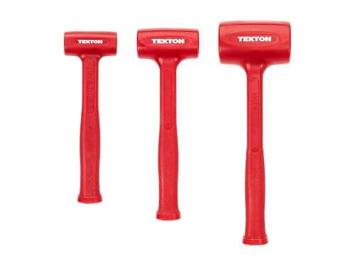 TEKTON 3-Piece Dead Blow Hammer Set
