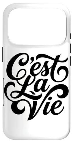 C'est La Vie French Saying That's Life ���p �X�}�z�P�[�X iPhone 17 Pro �p