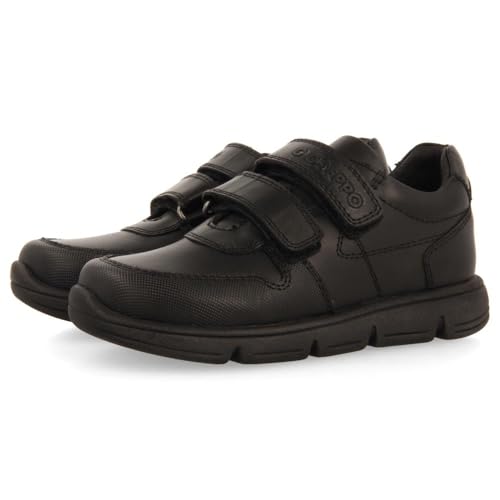 Sneakers Colegiales Gioseppo de Piel Niño MARVEDE Negro Talla 26