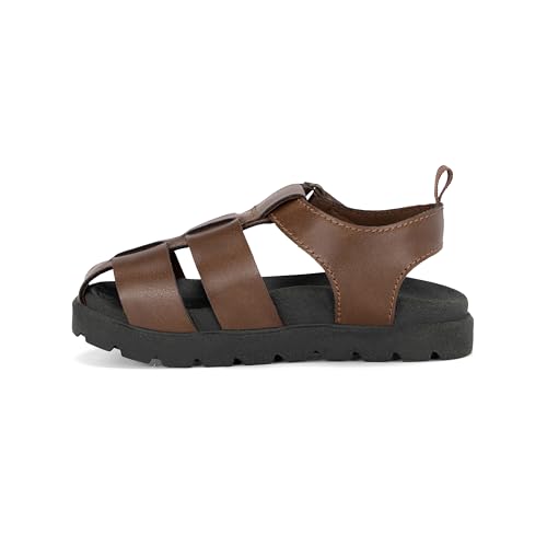 OshKosh B'Gosh Ivan marron baskets basses garçon taille 26 EU - 7