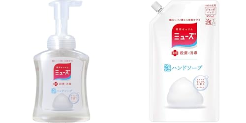 【セット品】ミューズ 泡ハンドソープ本体+詰替用 2点セット 手洗い・衛生対策に