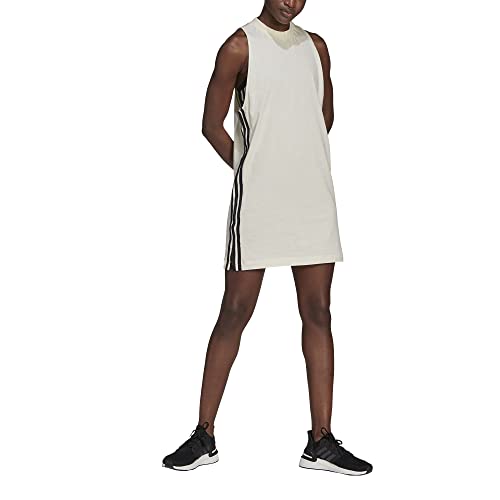 adidas Vestido feminino de algodão reciclado