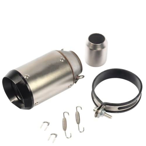 Silencieux d'échappement universel moto tuyau carbone CNC Z900 FZ6 RC390