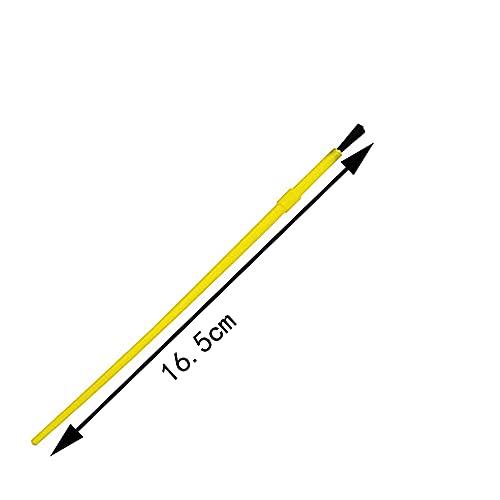 150pcs Plastic Paint Brushes Set Acrylic Paint Brushes Watercolor Brushes Colorful Detail Painting Kit Art Supplies for Educational & Learning Activity, 170mm