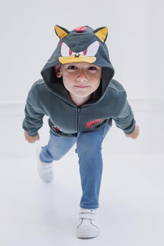 Image of SEGA Sonic the Hedgehog Fleece Cosplay Zip-Up Hoodie Toddler to Big Kid