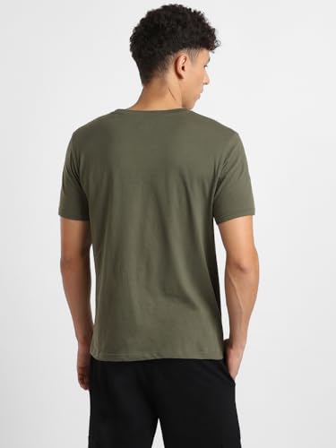 Image of Nobero 100% Cotton T Shirts for Men Stylish | Regular Fit | Graphic Printed T Shirts for Men 180 GSM Combed Cotton | Round Neck Half Sleeve