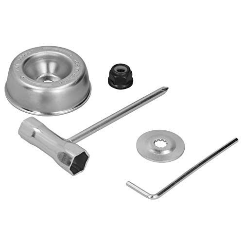 Adaptador de cuchilla de desbrozadora de acero inoxidable para FS40C FS55 FS120 FS200 FS250 kit 7