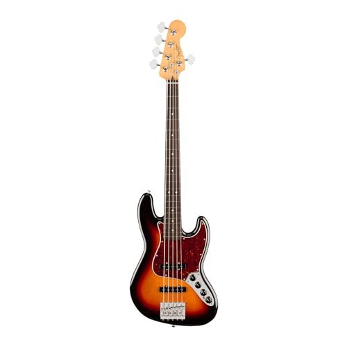 Fender Player II Modified Active Jazz Bass V - 3-tone Sunburst, Rosewood Fingerboard