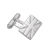 Sterlingsilber Union Jack Manschettenknöpfe von Sayers London