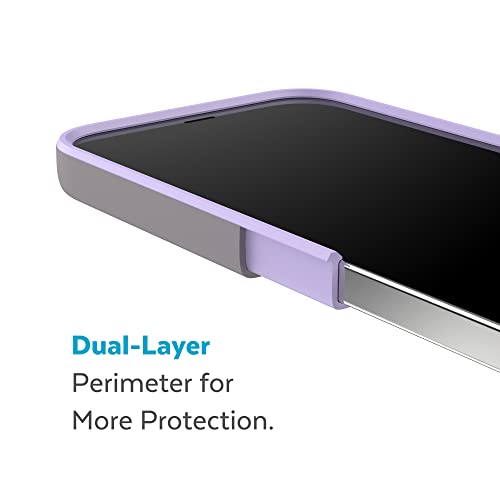 Speck Clear Iphone 14 Pro Max Case - Drop Protection With Scratch Resistant Dual Layer Slim Phone Case For 6.7 Inch Iphones 14 Pro Max - Anti-Yellowing & Anti-Fade Case - Amethyst Purple Gemshell #TOP4