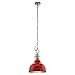 Produktbild EGLO GRANTHAM Hängeleuchte Stahl 60 W, rot, chrom