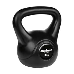 Rebel Kettlebell Bitumen 14kg PVC RBA-2317