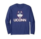 University of Connecticut UConn Huskies Distressed Primary Long Sleeve T-Shirt