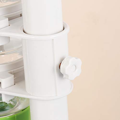 Pet 1pc Alimentador automático para animais de estimação Distribuidor de alimentos Tigela de prato d