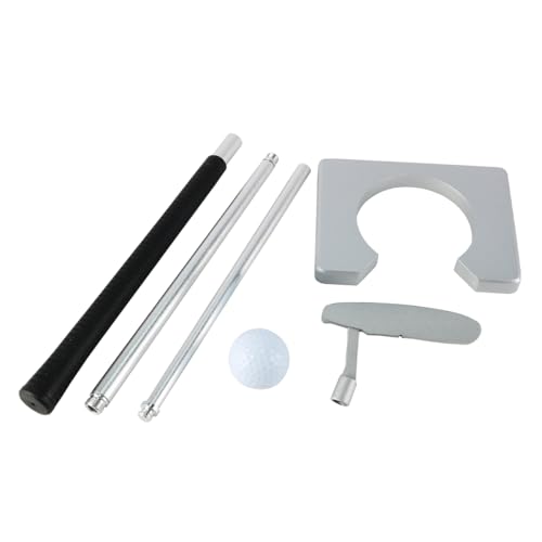 Nicear - Kit Profesional de Putting para Interior | Incluye Palos de Golf para Entrenamiento en Casa/Oficina