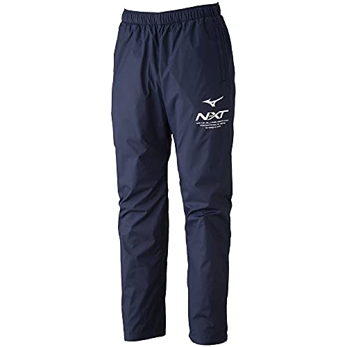 ［ミズノ］ トレーニングウェア N-XT ブレスサーモウォーマーパンツ 吸湿発熱 防寒 保温 32JF1740 ディープネ...