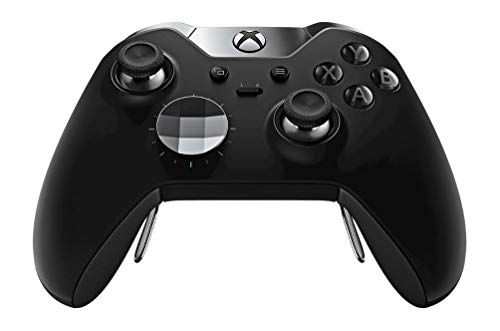 Preisvergleich Produktbild Microsoft Xbox Elite Wireless Controller Gamepad Xbox One Schwarz - Spiele-Controller (Gamepad, Xbox One, D-pad, Kabellos, RF, AA)