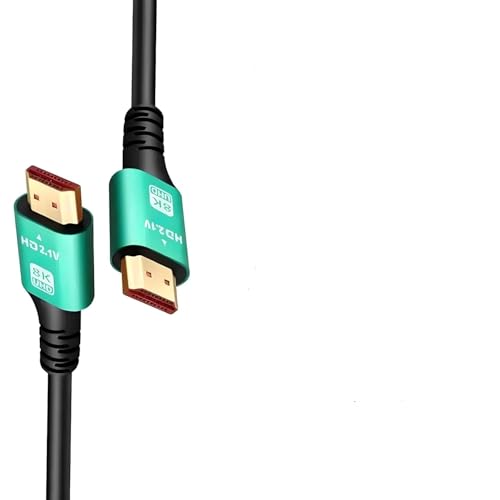 8K HDMI Cable 10 Meter | Certified 48Gbps 1ms Ultra High Speed 2.1 Cable 4k/8k 60Hz HDR10+ ARC eARC DTS:X Compatible for Mac Gaming PC Sound bar...