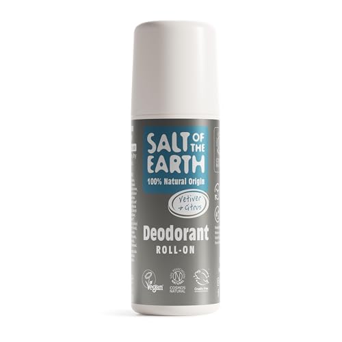 Salt Of The Earth Natürlicher Deo-Roller, Geruchlos, Ohne Parfüm - Vegan, Langanhaltender Schutz, Ohne Tierversuche