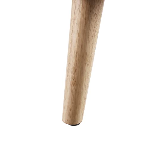 Powell Blush Pink Sherpa Button Tufting And Wood Legs For Kids Sydney Trellis Chair, 14.5" Seat Height #TOP7