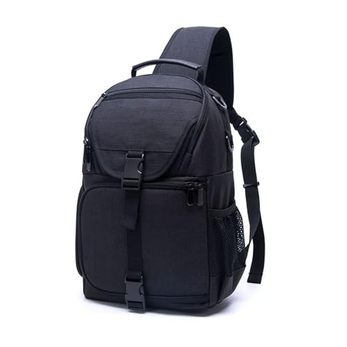 �V���O���V�����_�[�J�����o�b�O�A�h���N���X�{�f�BDSLR�t�H�g�o�b�N�p�b�N�A�J�����ƃ����Y�p(Black)