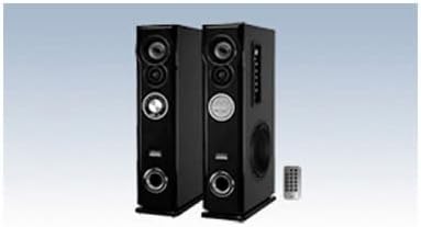 Amazon Co Jp Fuze 2chダブルウーファースピーカーシステム Asw00 パソコン 周辺機器