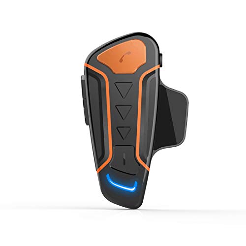 Intercomunicador de Bluetooth para motocicleta 1000m duplex manos libres casco 2