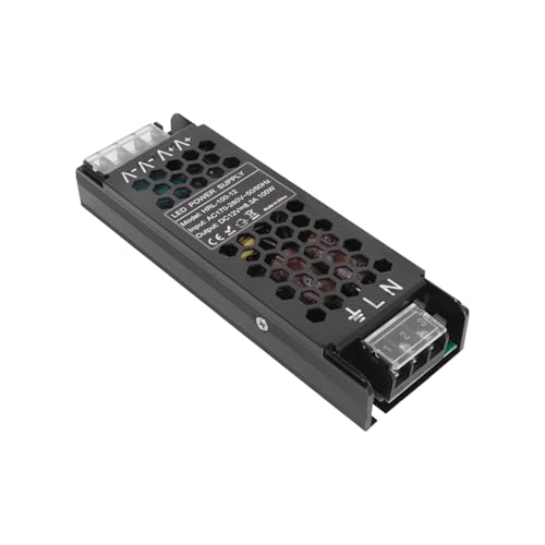 Alimentation de commutation 12V 24V 100W pour boîte à lumière et bande LED noire