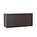 Prosperplast Woodebox Baul de Jardin 280 litros Boardebox de plastico en Color Ocre Oscuro 116 x 43,8 x 55 cm, Grande