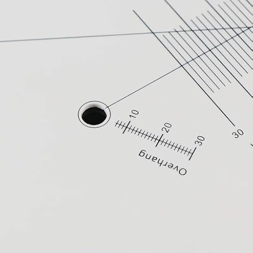 Gettimore Disco de calibración para alineación de cartucho giratorio, vinilo de 30 cm con regla de detección de sobredistancia, diseño antideslizante, compatible con cabezales de aguja de lápiz | Ya disponible en tu tienda friki favorita! En mundofriki.es! Gettimore Disco de calibración para alineación de cartucho giratorio, vinilo de 30 cm con regla de detección de sobredistancia, diseño antideslizante, compatible con cabezales de aguja de lápiz | Ya disponible en tu tienda friki favorita! En mundofriki.es!