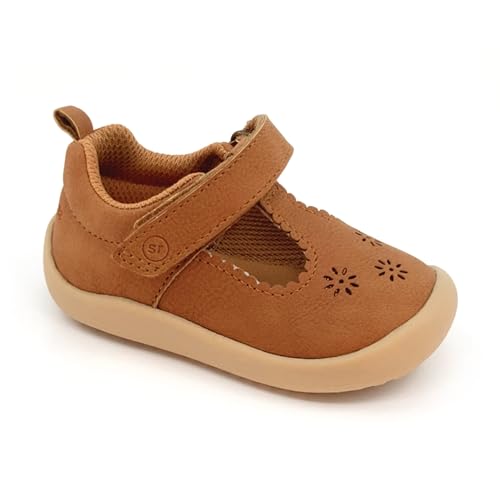 Stride Rite Baby Girl's Cheyenne (Infant/Toddler) Tan 3 Infant M/W