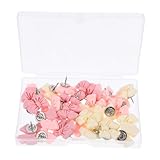 Résine : fabriquées à partir de résine, ces punaises sont vibrantes et, garantissant qu'elles ne se décolorent pas et conservent au fil temps, punaises murales, punaises