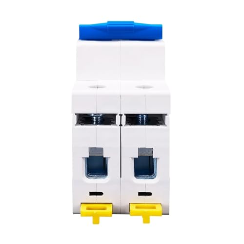 Disyuntor mini 2P DC 500V 6A interruptor magnetotérmico con conexión en Y y poder de corte 6KA 4