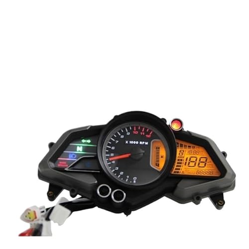 Compteur kilométrique numérique et tachymètre de tableau de bord moto