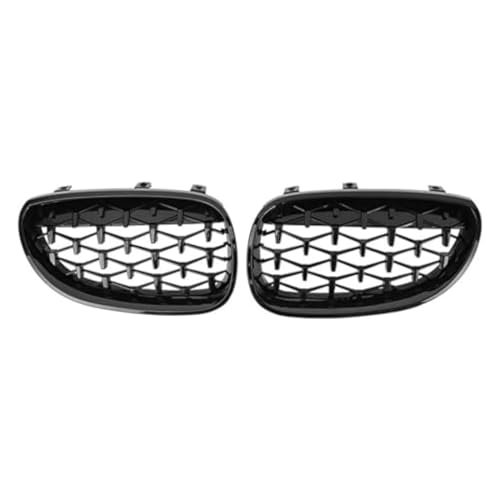 Grille Pare-Choc Avant E60 E61 Amélioration Refroidissement Calandre Diamant Noir