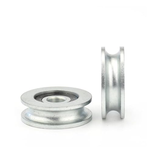 Roue de guidage de piste de haute précision 10x40x12.5mm en acier