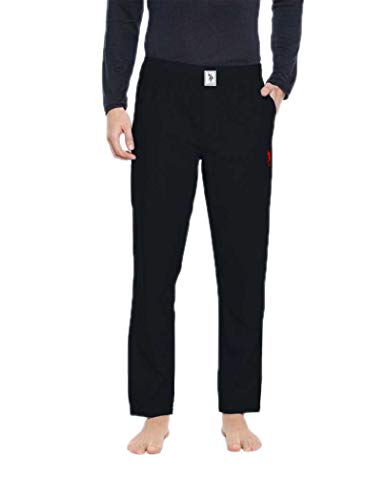 Image of U.S. POLO ASSN. Men I690 Comfort Fit Solid Cotton Casual Style Lounge Pants