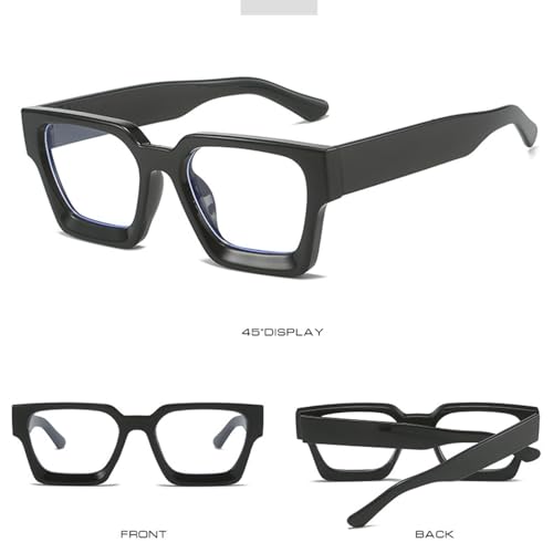 Lunettes de soleil transparentes à monture blanche légère et moderne