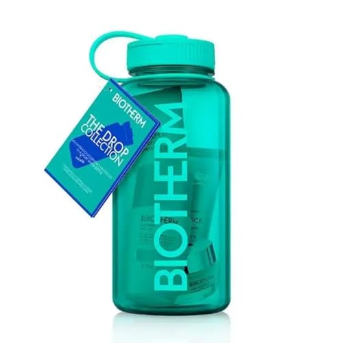 Image of Biotherm Aquasource Drop Set (Aquasource Hyalu Plump Gel 15 ml, Biosource Cleanser 50 ml, Lait Corporel 50 ml & Deo Pure 75 ml), Refreshing Travel & Sports Care Set for Normal Skin