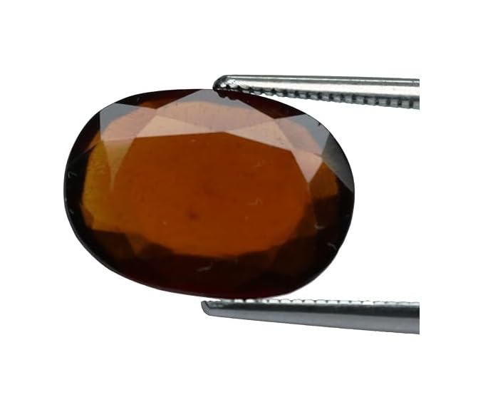 Grenat africain poli 9,25 carats pour remplacer une pierre perdue sur monture