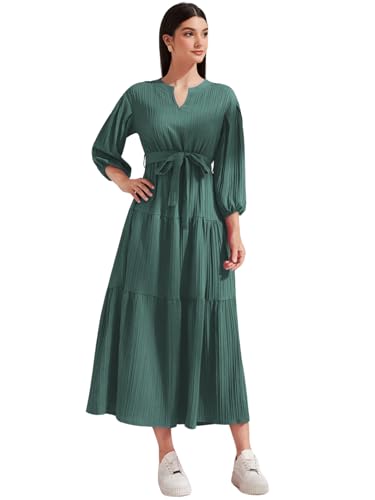 Image of TOPLOT Long Dress for Women || Long One-Piece Outfit || Maxi for Women Stylish (5249)
